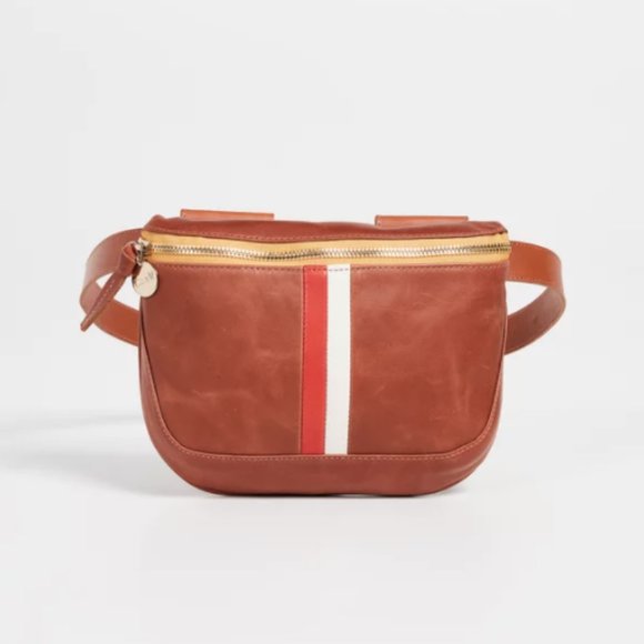 Clare V Handbags - Clare Vivier Fanny Pack / Belt Bag - Saddle Brown
